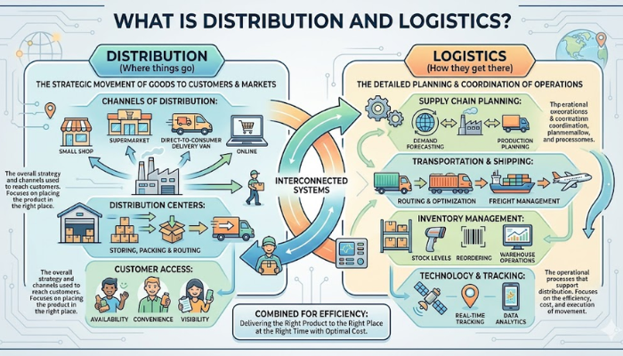 What is Distribution and Logistics